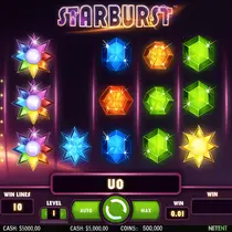 Caspero - Starburst Slot Game - NetEnt Casino Game